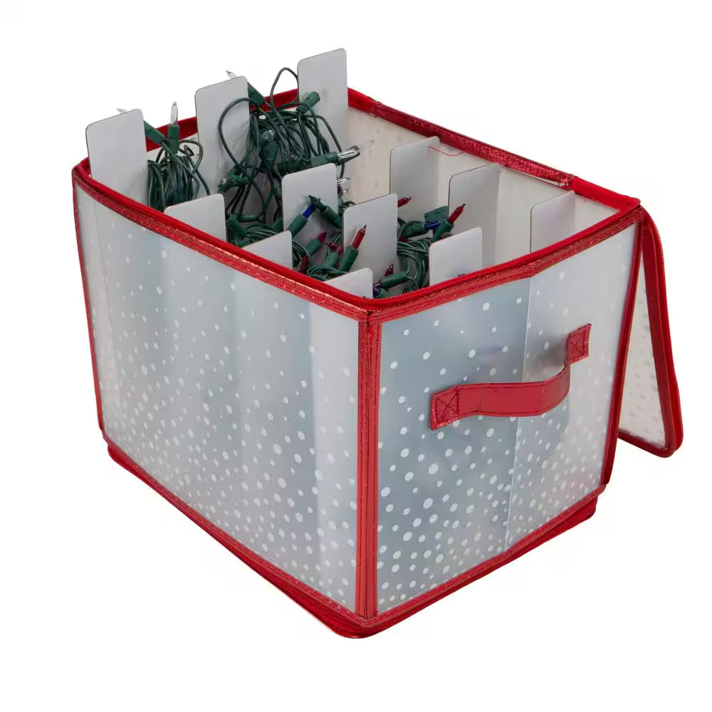 Christmas Light Organizer in Red