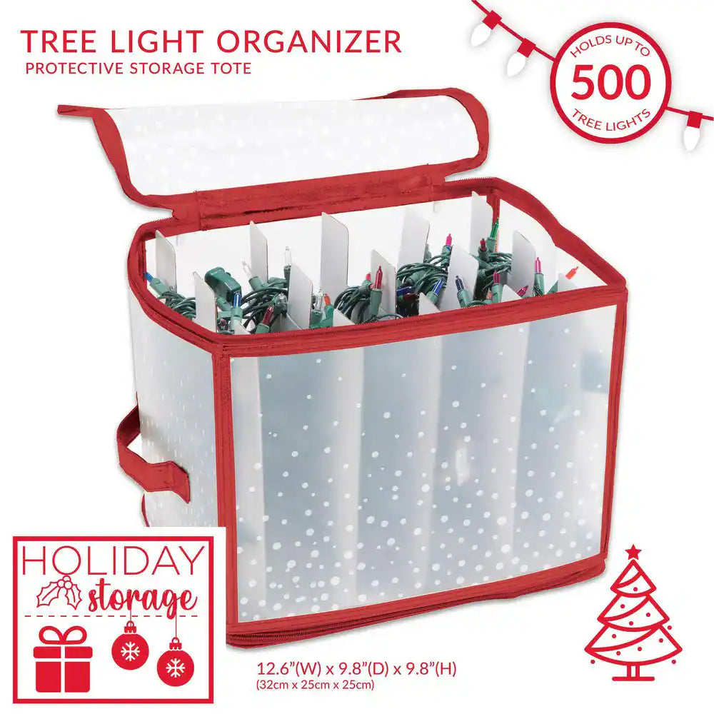 Christmas Light Organizer in Red
