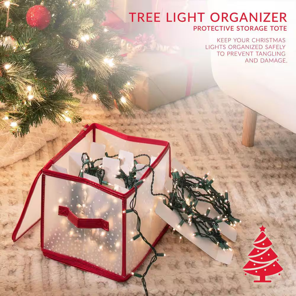 Christmas Light Organizer in Red